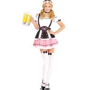 Oktobermiss Adult Large halloween costume 6pc